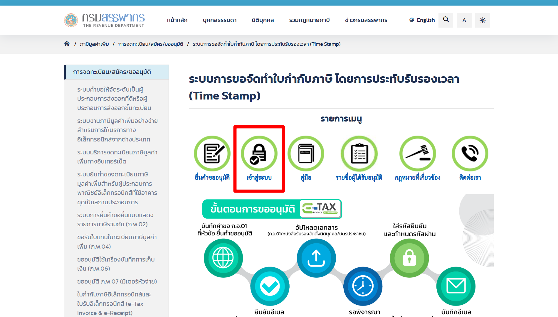 9 e-Tax Invoice By Time Stamp